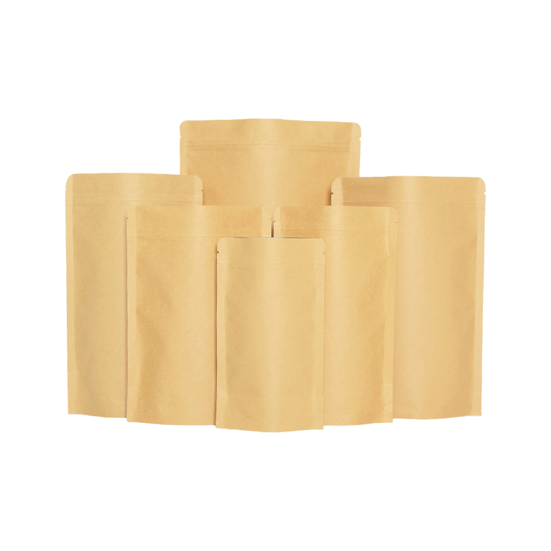 Sac d'emballage autonome en papier kraft