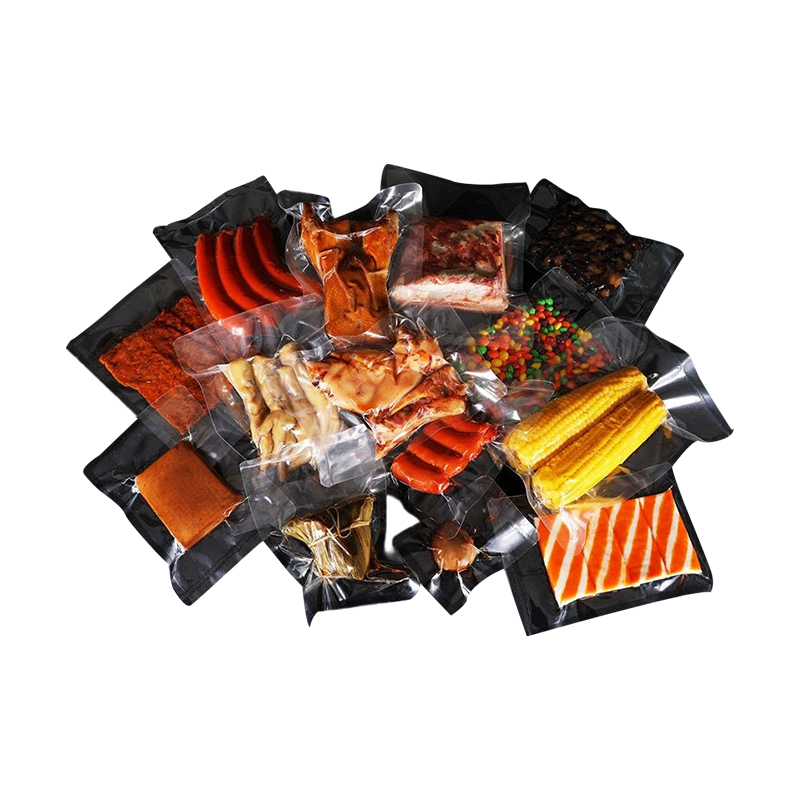 Sac alimentaire transparent sous vide à trois côtés