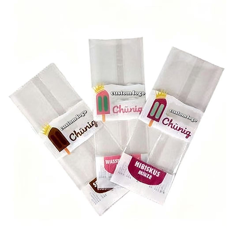 Sachets en plastique Mylar thermoscellés pour crème glacée et sucettes